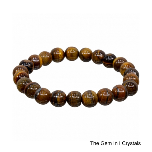 Tigers Eye Bead Bracelet