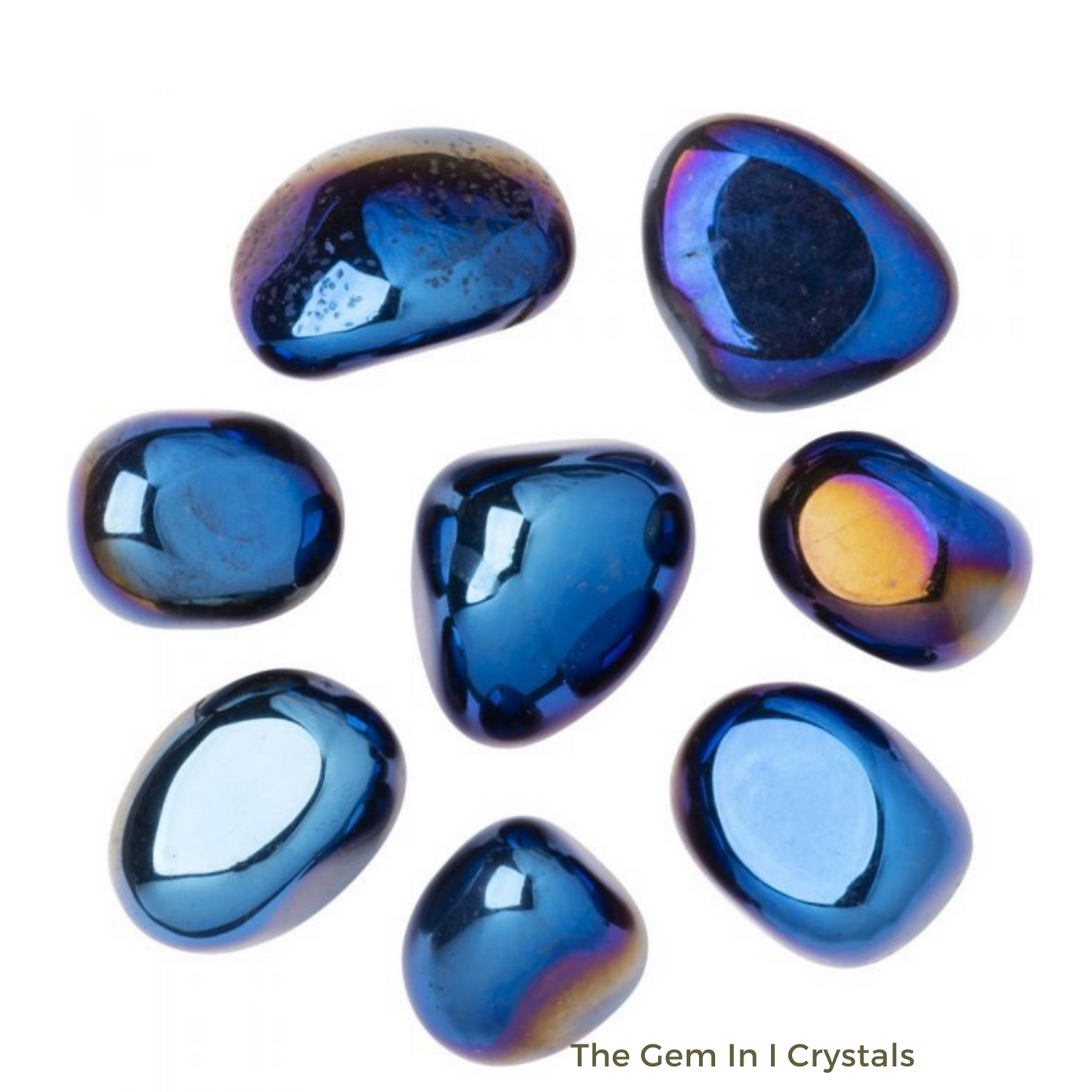 Cobalt Aura Tumbled