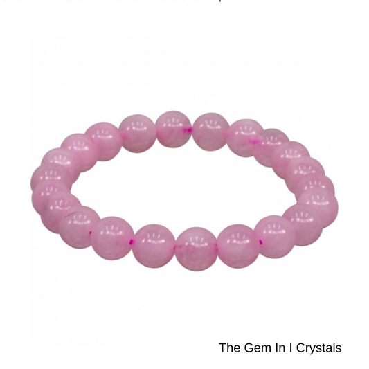 Rose Quartz Beaded Bracelet